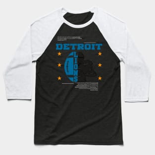 Detroit Lion Baseball T-Shirt